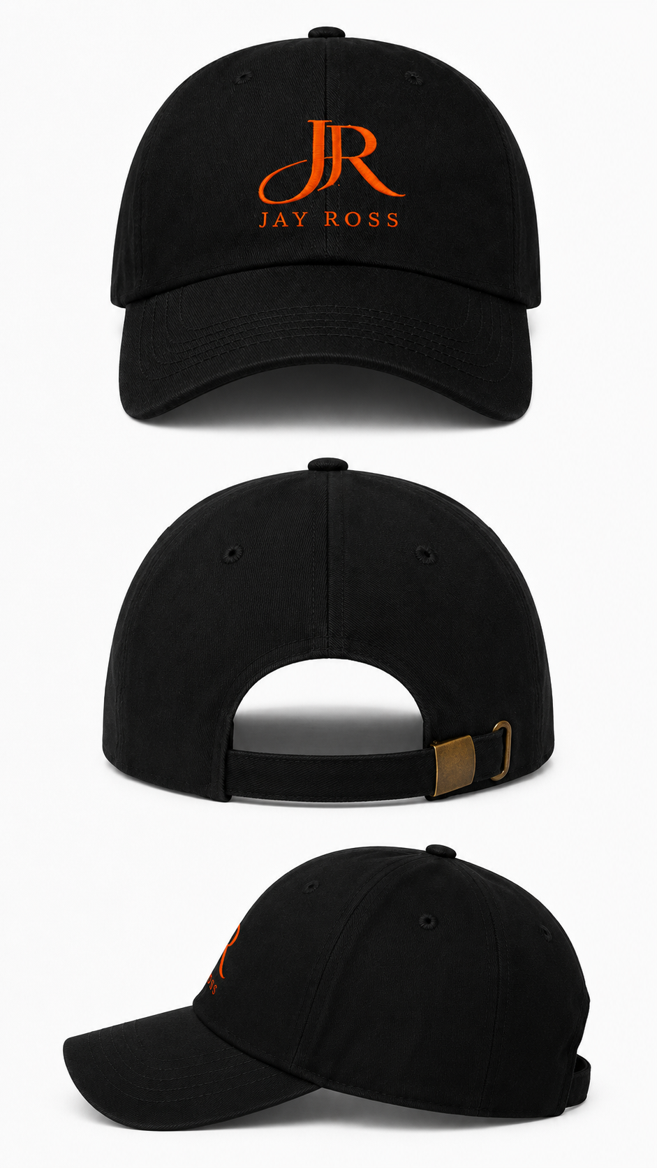 Jay Ross Embroidered Baseball Cap