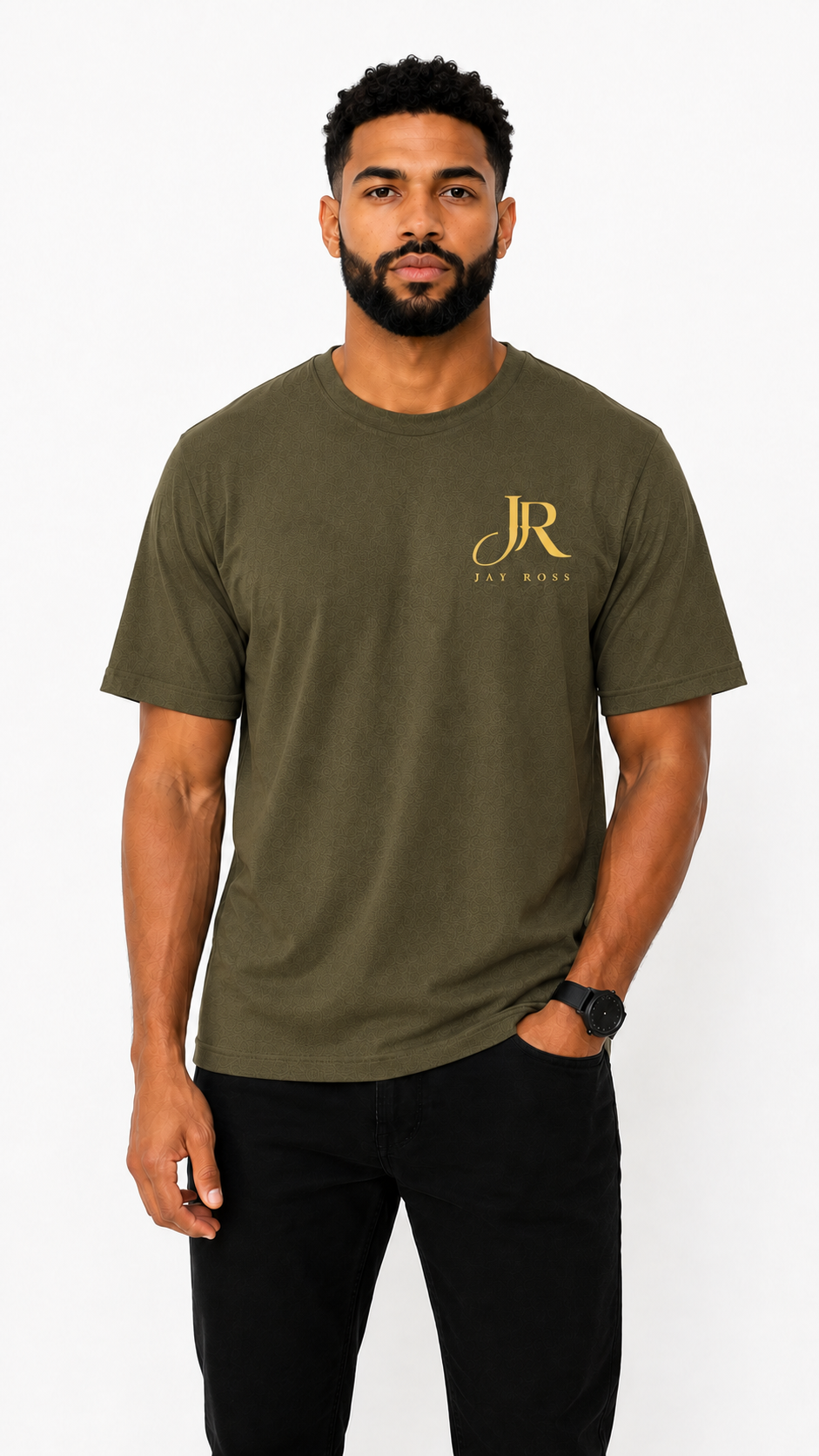 Classic Fit Jay Ross Crewneck T-Shirt